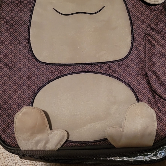 Brown Patterned Men's Bag - Picture 1 of 1